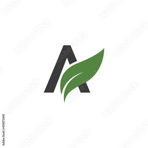 green leaf letter