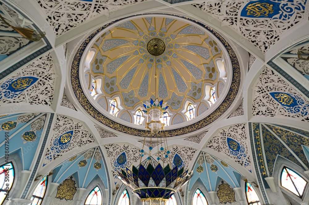 The Kul Sharif Mosque in Kazan
