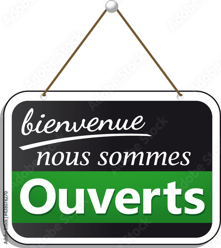 ARDOISE EPINGLE BIENVENUE OUVERT V1