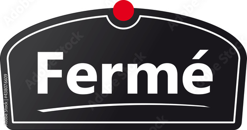 PANNEAU ARDOISE FERME