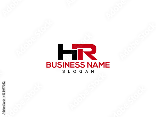 Letter HR, hr Logo Icon Design For Kind Of Use