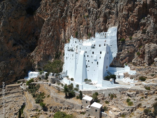 Amorgos Cyclades Grèce monastère chapelle Chora