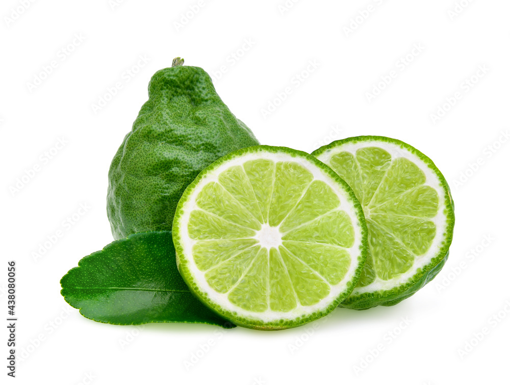 Bergamot isolated on white background Bergamot isolated on white background