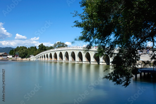 Seventeen-hole Bridge in the Summer Palace © zhenya