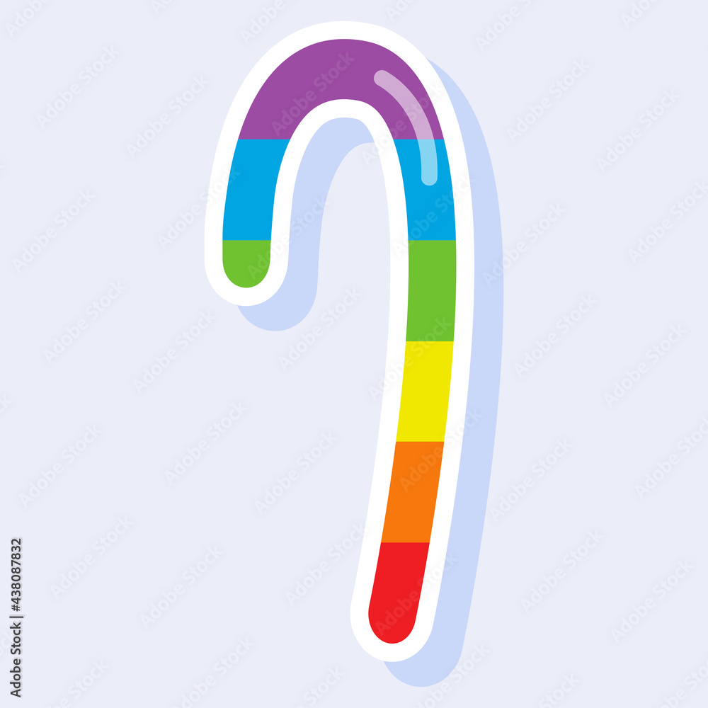 A beautiful bright lollipop. Rainbow candy on a light background. A beautiful bright lollipop. Rainbow candy on a light background.