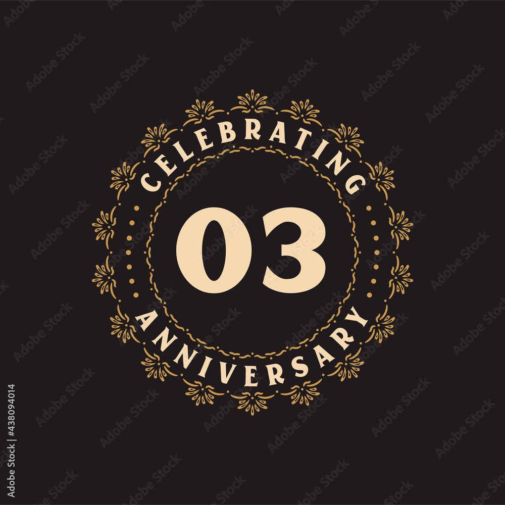 3 anniversary celebration, Greetings card for 3 years anniversary 3 anniversary celebration, Greetings card for 3 years anniversary
