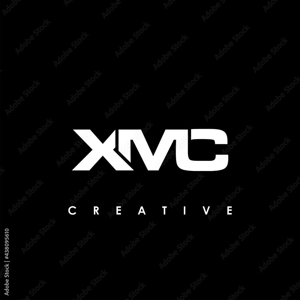 XMC Letter Initial Logo Design Template Vector Illustration
