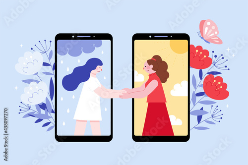 Online mental health consultation