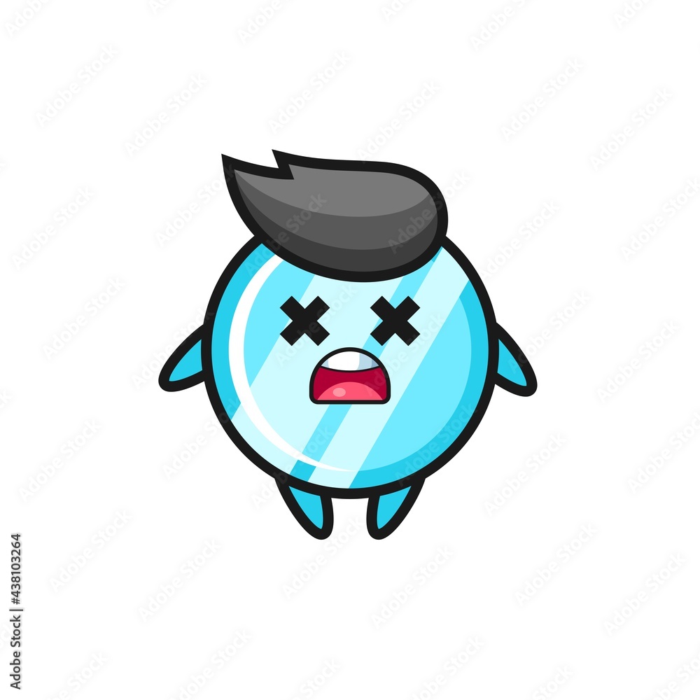 the dead mirror mascot character the dead mirror mascot character