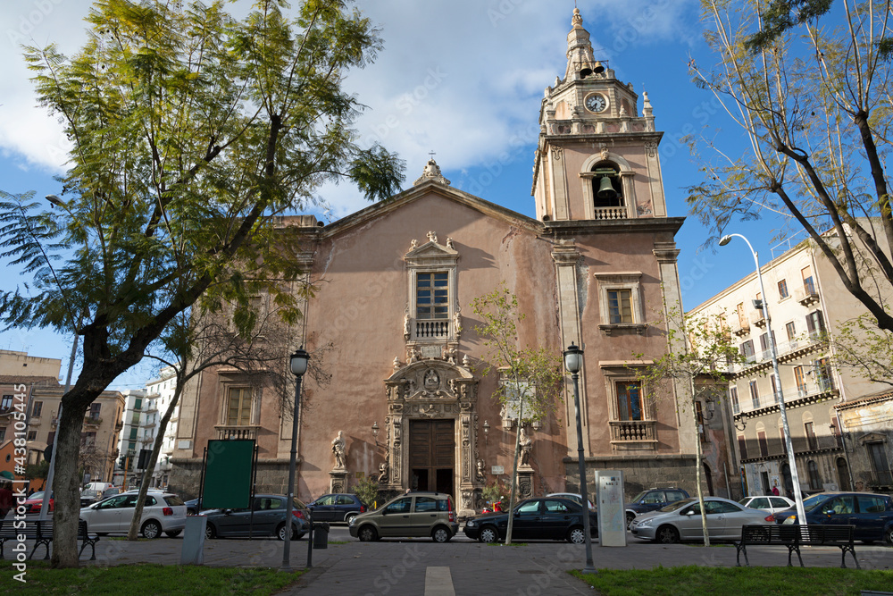 Catania - The church Chiesa di Sant'Agata al Borgo.