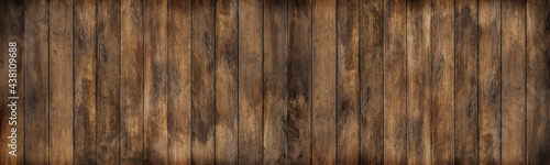 Panorama old wood texture for pattern background and copy space.