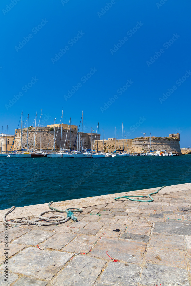 Fototapeta premium Old town Gallipoli, Lecce, Apulia, Italy