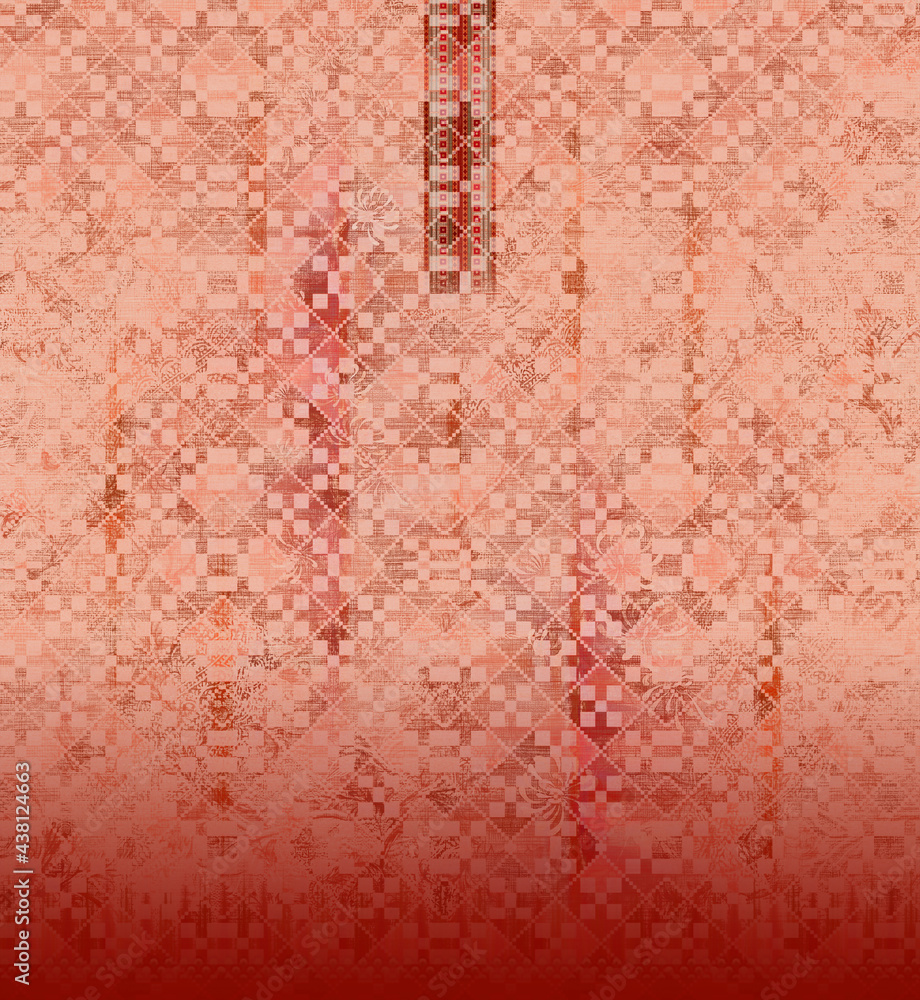 Fototapeta premium Textured Background Design for Textile and Digital Print,suit 