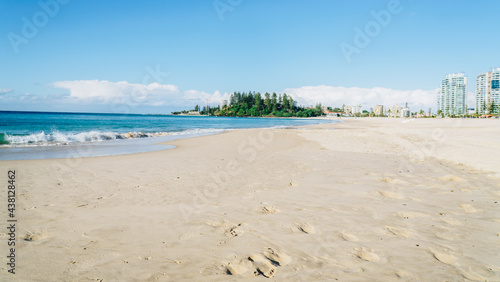 Greenmount headland view on Coolangatta beach photo