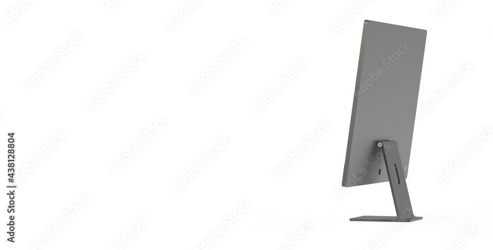Copy of Realistic Computer, 3D Monitor, in Imac style isolated. dark grey black Copy of Realistic Computer, 3D Monitor, in Imac style isolated. dark grey black