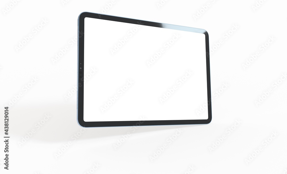 tablet pc, isolated on 3d background tablet pc, isolated on 3d background