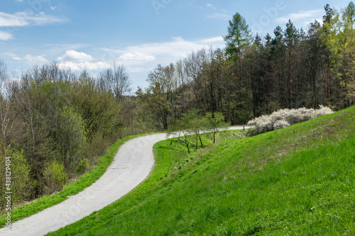 Szlak prowadzący do Ojcowskiego Parku Narodowego photo