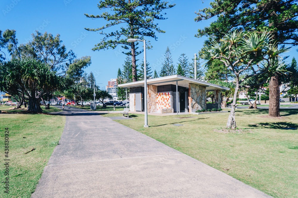 Kirra footpath on the Gold Coast, Queensland Kirra footpath on the Gold Coast, Queensland
