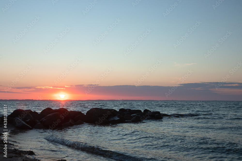 Obraz premium Sea scene, seascape wallpaper