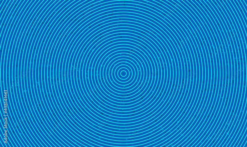 Abstract circles lines pattern round colorful blue light on blue background. Modern blue abstract background. Circular lines on a blue background. Technology, music concept. Vector illustration EPS10 Abstract circles lines pattern round colorful blue light on blue background. Modern blue abstract background. Circular lines on a blue background. Technology, music concept. Vector illustration EPS10