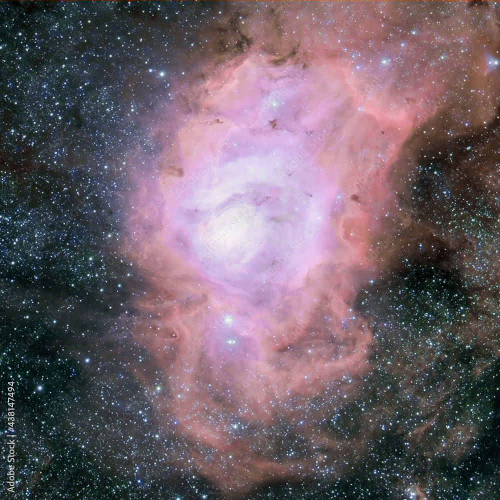 M8. Lagoon Nebula.