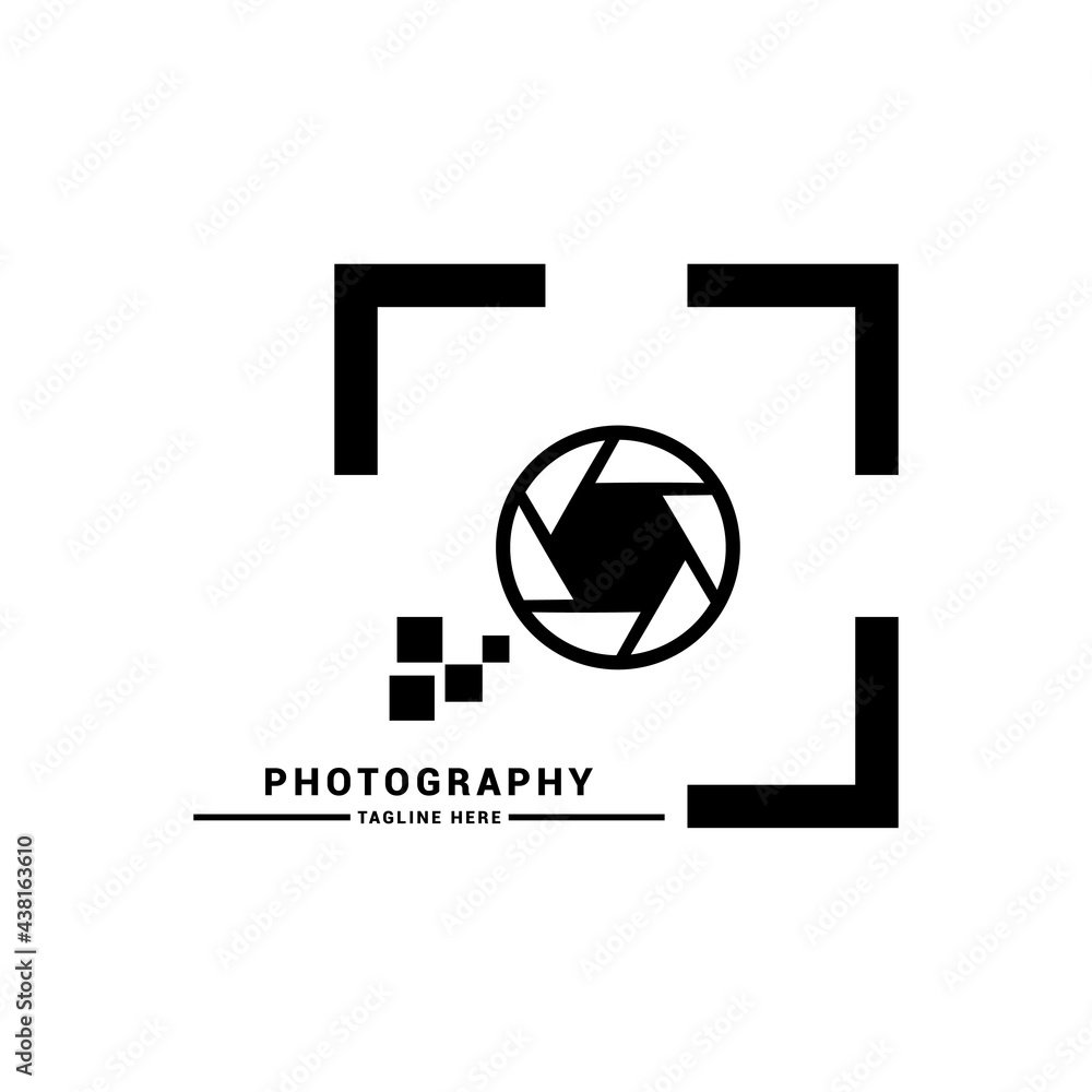 Photography logo icon vector template. Photography logo icon vector template.