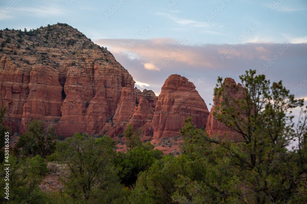 Beautiful sunset in Arizona