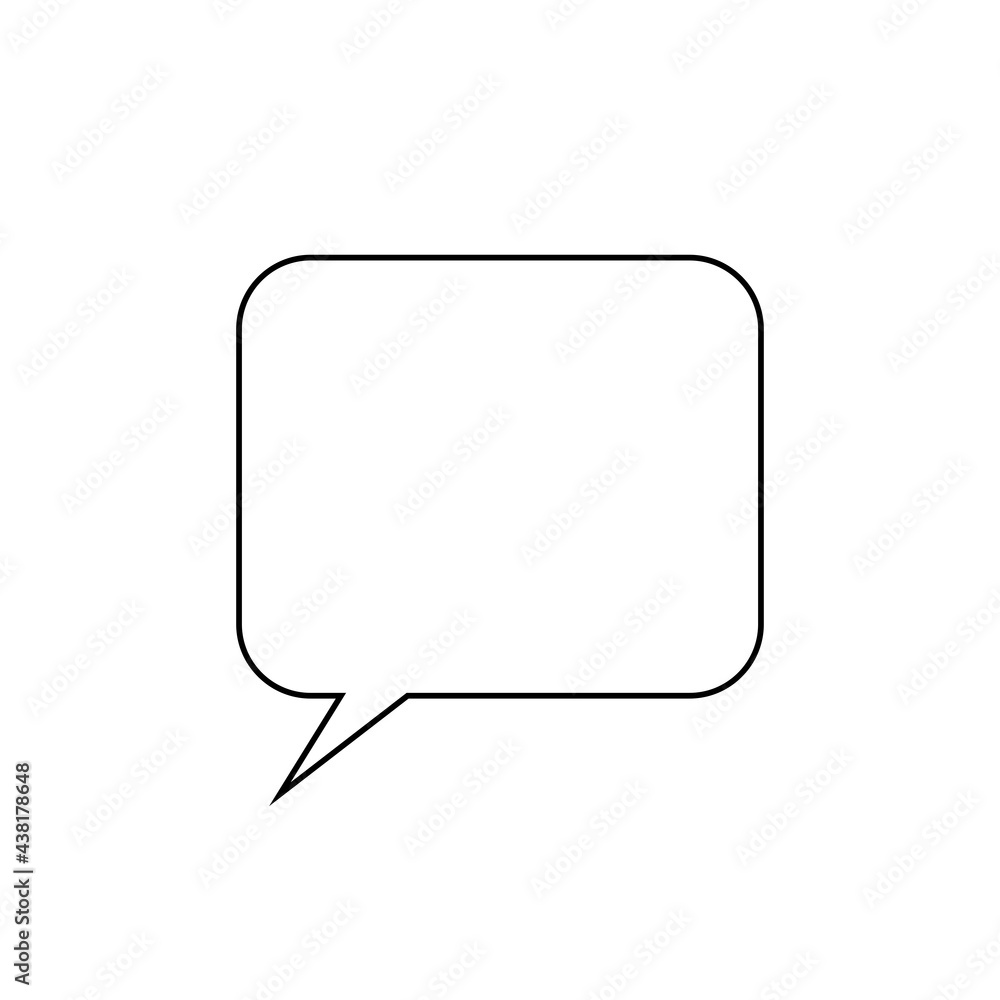 Comment icon vector chat message logo, symbol illustration, isolated speech bubble simple template Comment icon vector chat message logo, symbol illustration, isolated speech bubble simple template