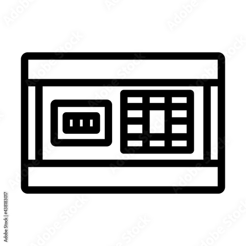 Circuit Breakers Box Icon
