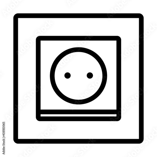 Europe Electrical Socket Icon