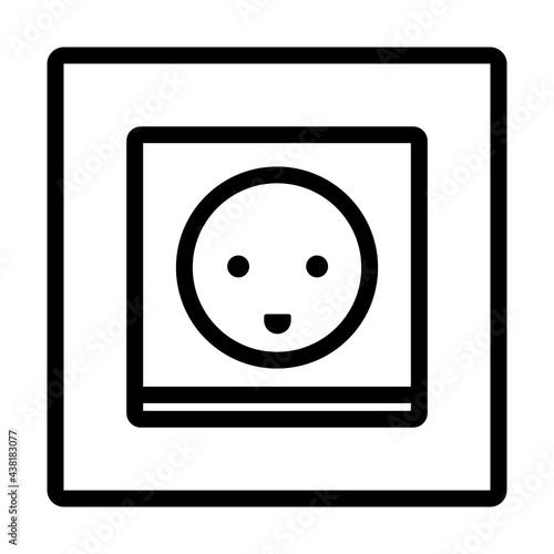 Austria Electrical Socket Icon