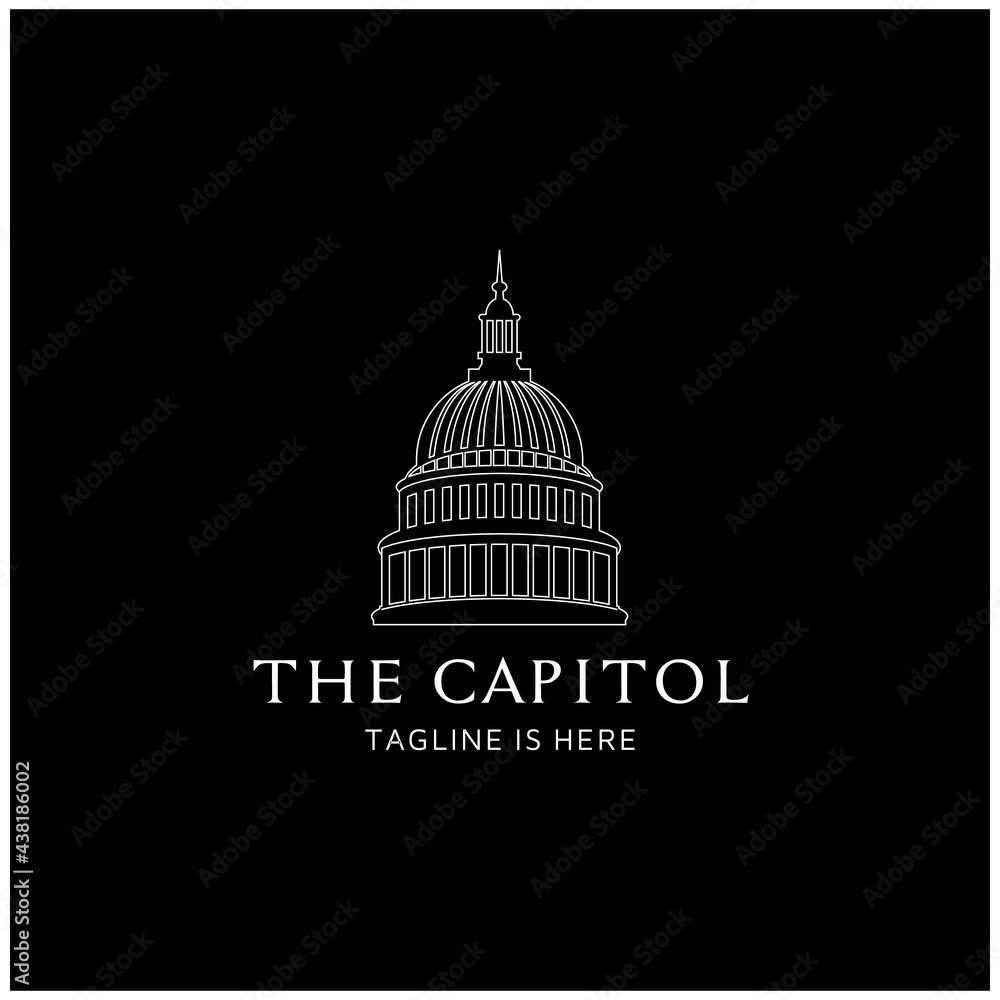 An Illustration of Capitol Building Concept Design