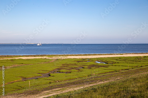 Strand und Wattenmeer 
auf der dänischen Insel Röm, Rømø