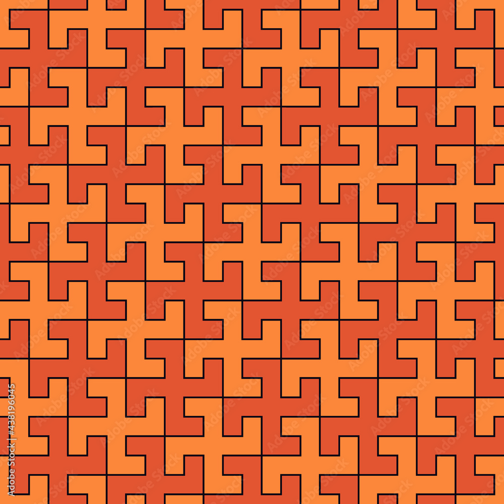 Seamless pattern. Ethnic backdrop. Mosaic tiles. Folk wallpaper. Tribal ornament. Geometric image. Ethnical motif. Surface texture. Textile print. Abstract background. Sayagata vector Seamless pattern. Ethnic backdrop. Mosaic tiles. Folk wallpaper. Tribal ornament. Geometric image. Ethnical motif. Surface texture. Textile print. Abstract background. Sayagata vector