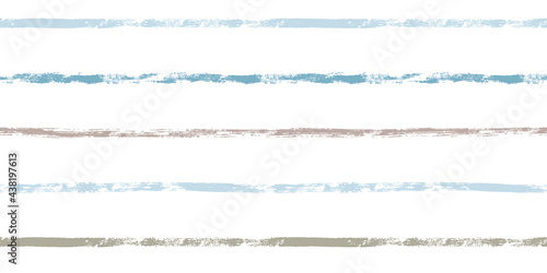 Stripes pattern, summer blue striped seamless vector background, navy brush strokes. pastel grunge stripes, watercolor paintbrush line