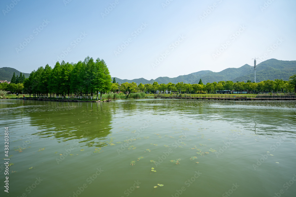 Dongqian Lake Wetland Park, Ningbo, China Dongqian Lake Wetland Park, Ningbo, China