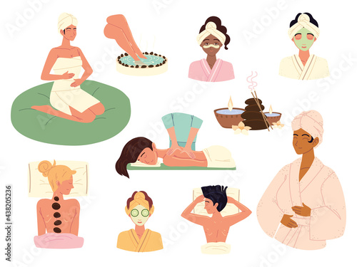 spa center set