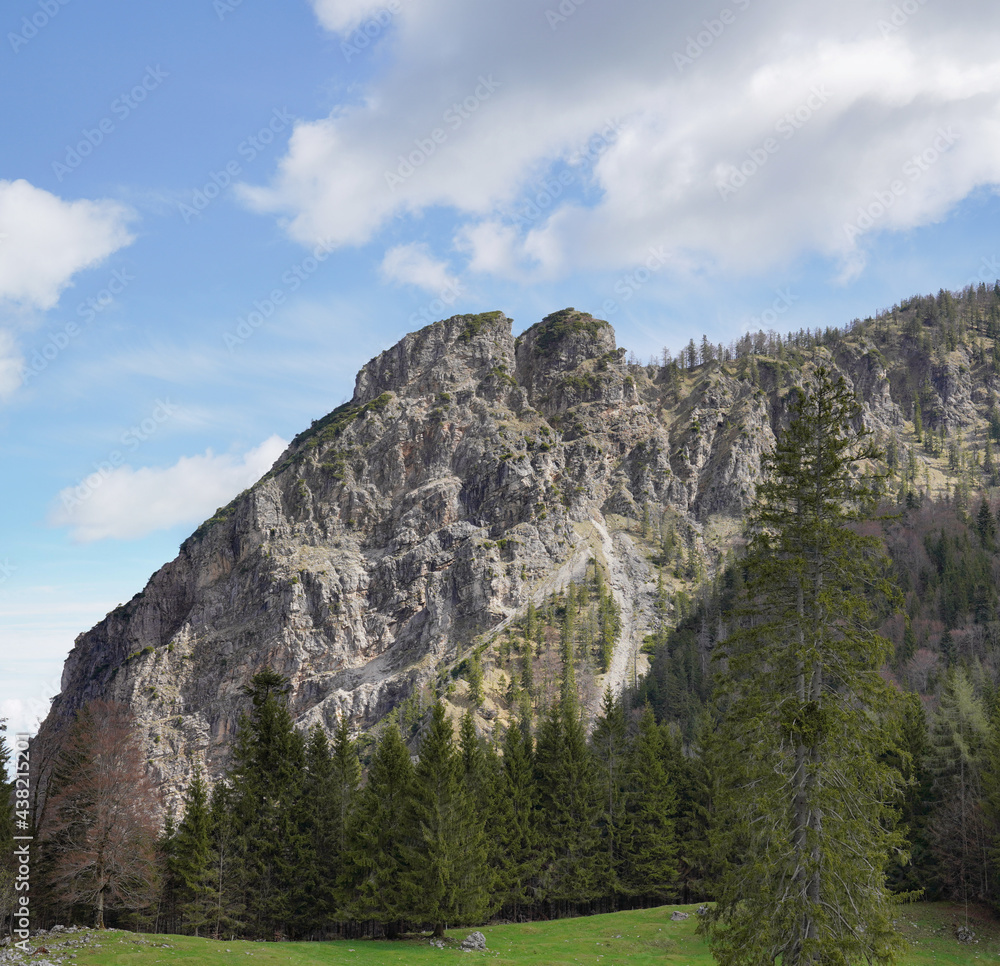 Radtour bei Bergen: Am Rötlwandkopf