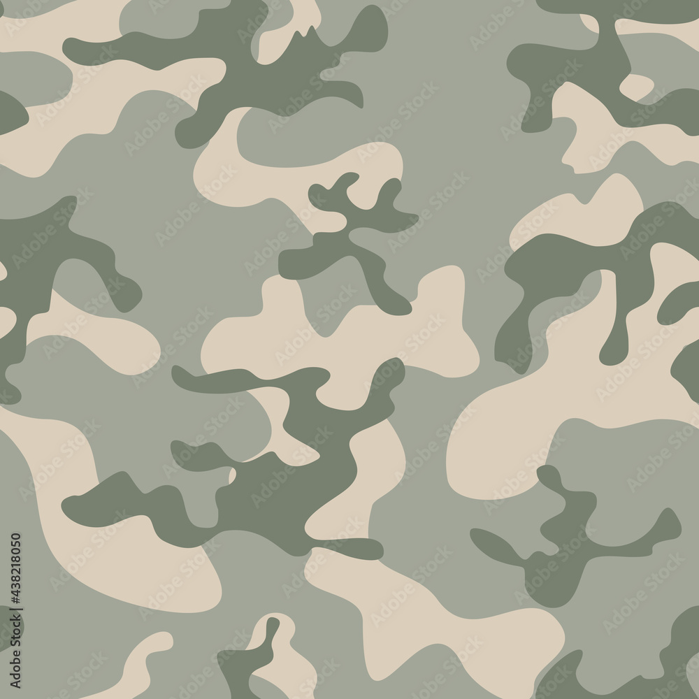 Light green camouflage pattern, trendy vector template for printing clothes, fabrics. Light green camouflage pattern, trendy vector template for printing clothes, fabrics.