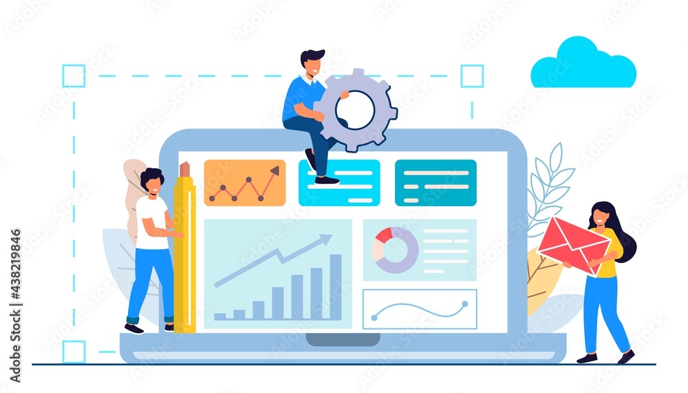 Building website project as programming homepage process Tiny person Vector illustration concepts for website and mobile website development Abstract design work activity and web elements layout Building website project as programming homepage process Tiny person Vector illustration concepts for website and mobile website development Abstract design work activity and web elements layout