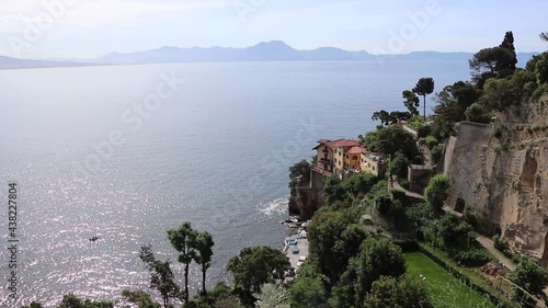 Napoli - Panoramica della costa da Via Posillipo photo