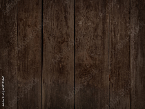 Old grunge dark textured wooden background , Old surface brown wood texture , top view teak wood paneling , texture of wood background