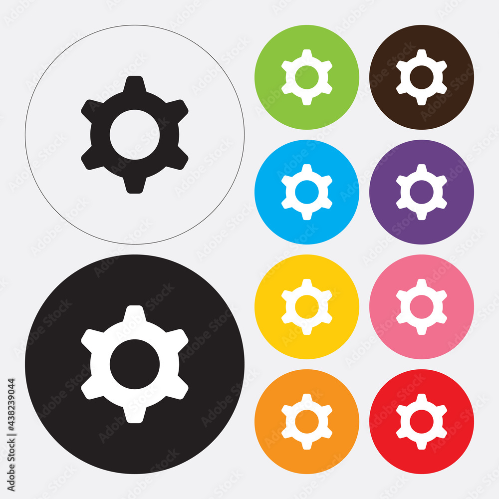 Gear icon Gear icon