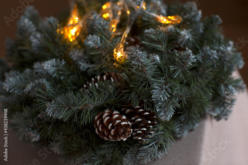 christmas tree with decorations