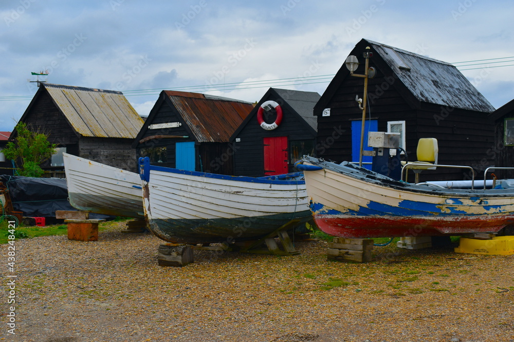 Fisherman's huts A pleasant stroll takes you to fish and chips shops and restaurants featuring cozy nautical decor friendly service and always fresh catch of the day including cod plaice mackerel sole Fisherman's huts A pleasant stroll takes you to fish and chips shops and restaurants featuring cozy nautical decor friendly service and always fresh catch of the day including cod plaice mackerel sole