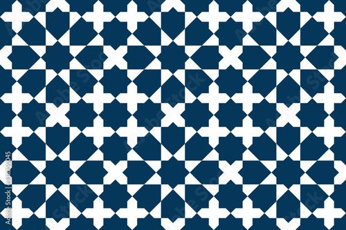 Geometric Islamic Seamless Pattern
