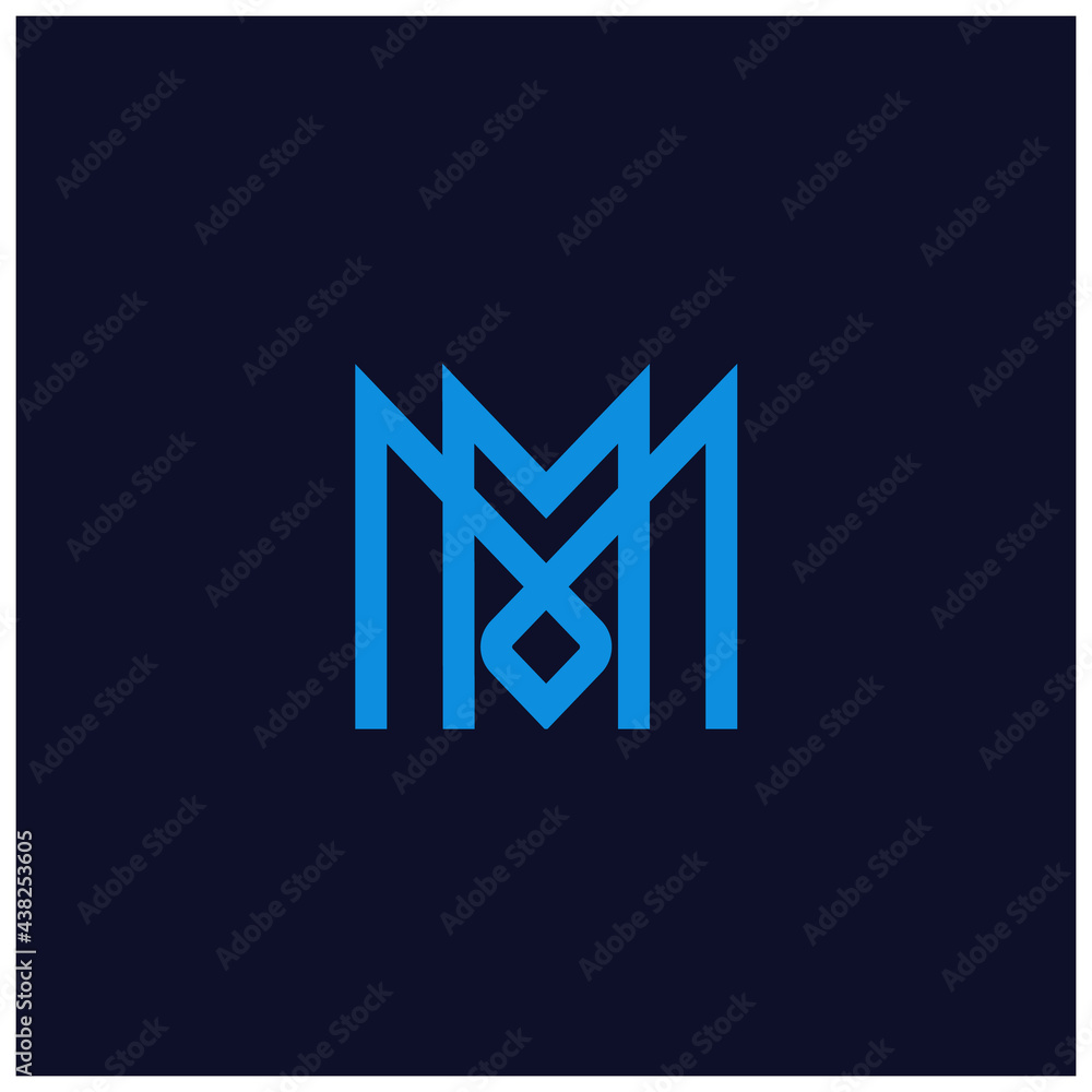 set bundle letter M logo design set bundle letter M logo design