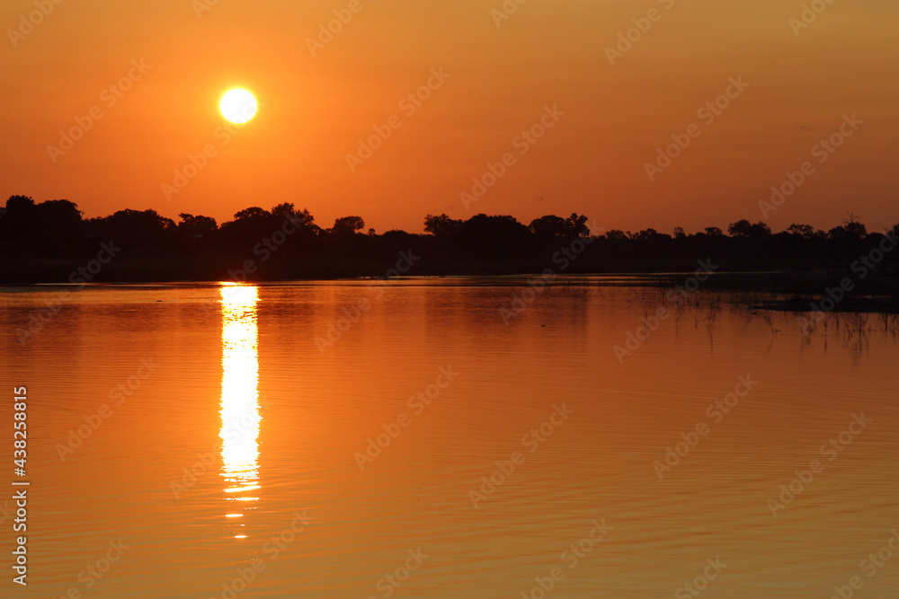 Sonnenuntergang Sabie River/ Sundown Sabie River / Sonnenuntergang Sabie River/ Sundown Sabie River /