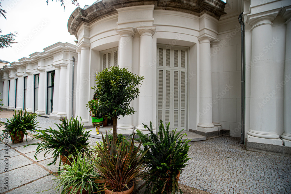 Obraz premium Jardines del palacio de Vistalegre, Carabanchel, Madrid, España