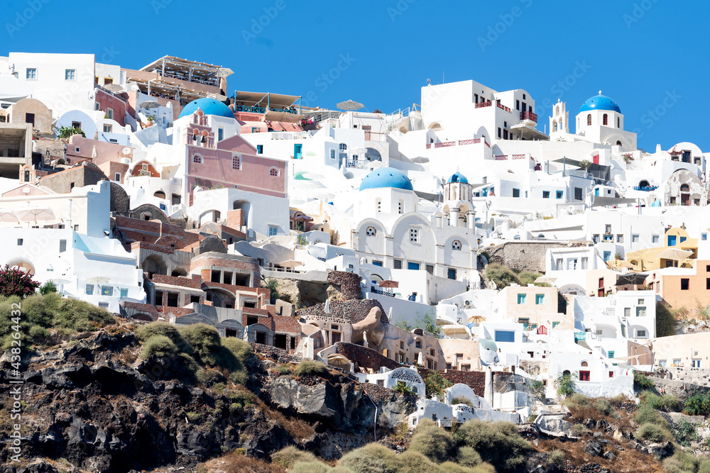 Oia, Santorini, Aegean Sea, Mediterranean, Greece Oia, Santorini, Aegean Sea, Mediterranean, Greece